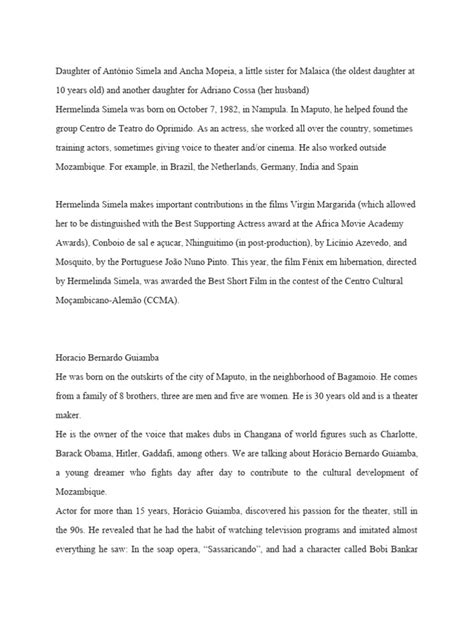 Actors Biography Example 的图像结果