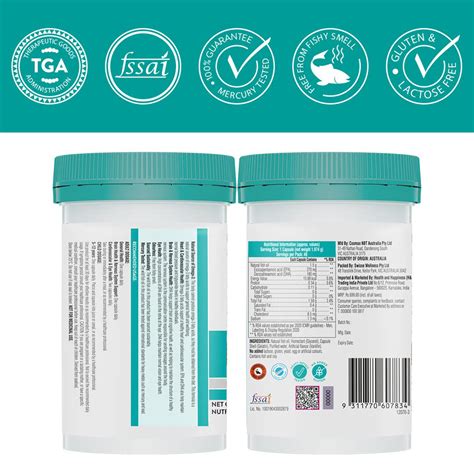 Swisse Ultiboost 1500 mg High Strength Wild Fish Oil, 40 Capsules Price ...