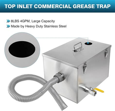 Stainless Steel Commercial Grease Trap for Philippines | Ubuy