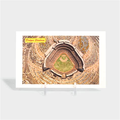 Dodger Stadium, Chavez Ravine Post Card – The Library Store