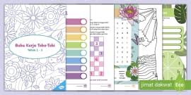 Buku Kerja Cuti Sekolah Tahun 4-6 - Buku Kerja Teka-Teki