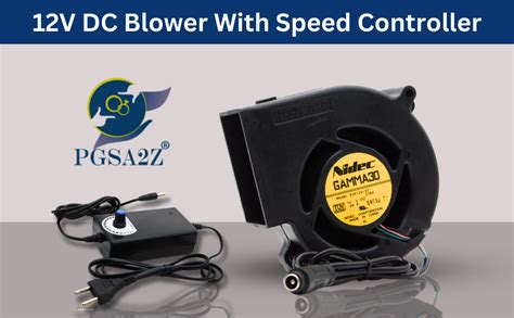 PGSA2Z 97 x 33 mm 12V Blower Fan Dual Ball 110V - 220V High Airflow ...