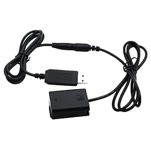 Buy CALANDIS Np-Fw50 Replacement Dummy Battery USB Adapter Cable for ...