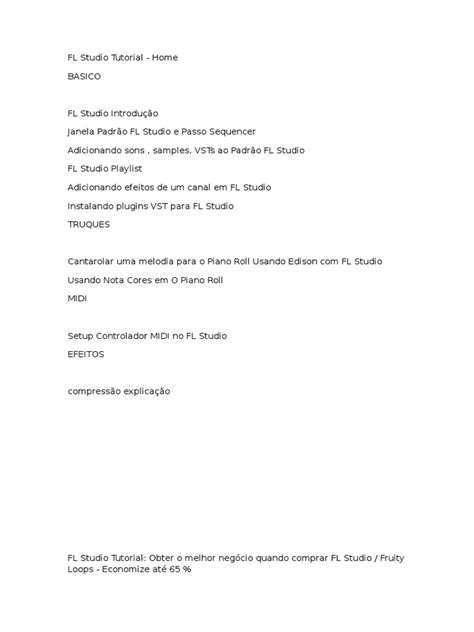 Image result for FL Studio Tutorial PDF