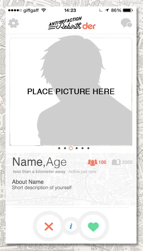 Tinder Profile Template at Daniel Mcbryde blog