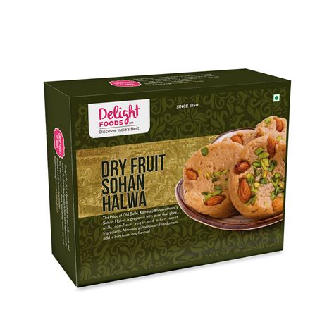 Dry Fruits Sohan Halwa – Buy Online from DelightFoods – Delight Foods