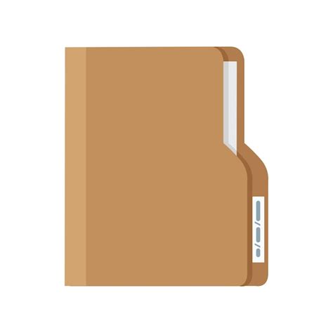 Folder z dokumentem na białym tle | Wektor Premium