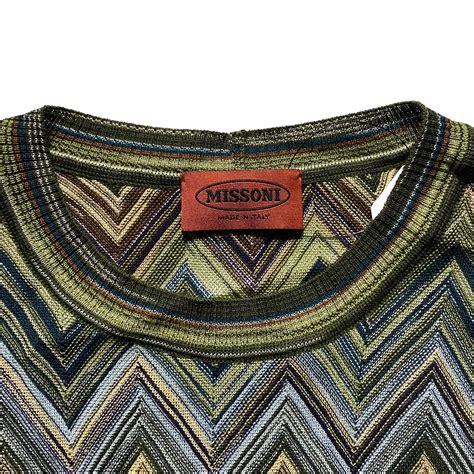 MISSONI zigzag pattern light knit sweater | NOIR ONLINE