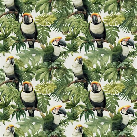 Tropical Animals Pattern 的图像结果