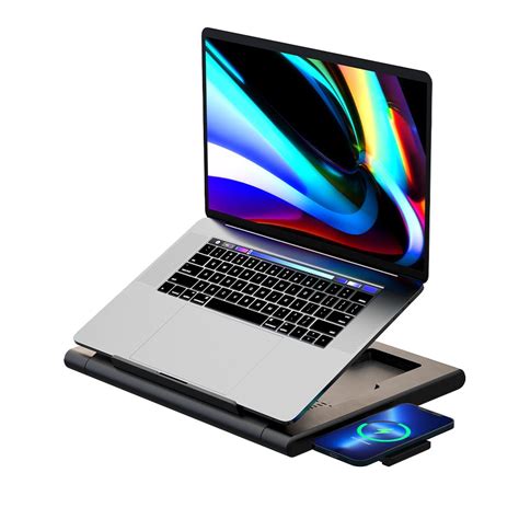 Powerology PWPROHUB-BK Multifunctional Pro Hub With Laptop and phone ...