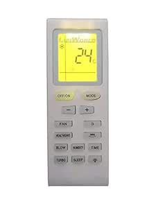 Buy LipiWorld® 18 AC Remote Control with Display Light Compatible for ...