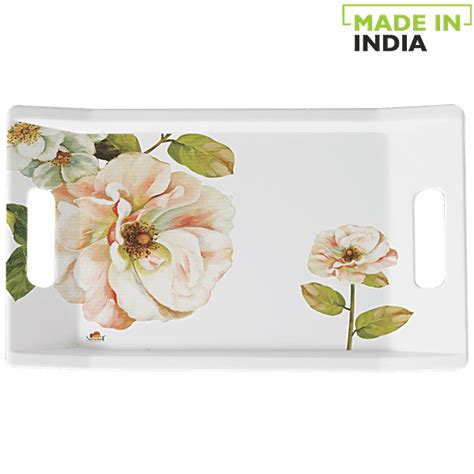 Buy Servewell Pure Melamine Trendy Small Tray - Rosetta Online at Best ...