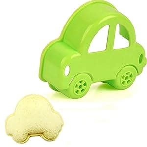 Buy CONNECTWIDE Plastic Car Cupcake Molds, Set of 2, Multicolour Online ...