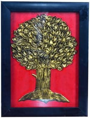 Buy Dokra Art Clay Kalpavriksha Tree Wall Hanging | Home Decor - Gift ...