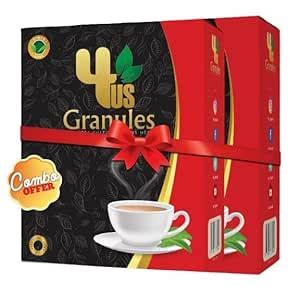 4us Granules Tea Black Tea Leaf Tea 500Grams (PACK OF 2=1KG) : Amazon ...