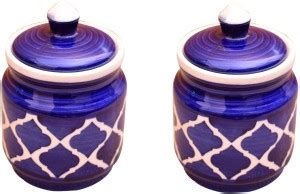 Kunhar Ceramic Pickle Jar - 600 ml Price in India - Buy Kunhar Ceramic ...