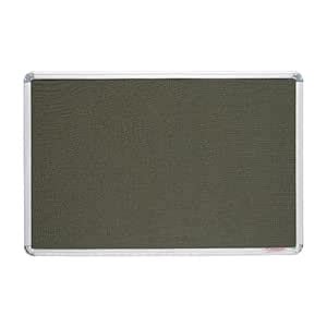 ALKOSIGN Astra Mini Checks Fabric Notice Board -Grey (2 x 3 Feet ...