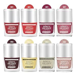 Buy Dirty SHADES Nail Polish| Nail Polish 10ML, No Toxin Nail Lacquer ...
