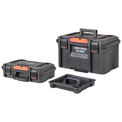 Shop CRAFTSMAN TRADESTACK System 21.625-in-Drawer Black Structural Foam ...