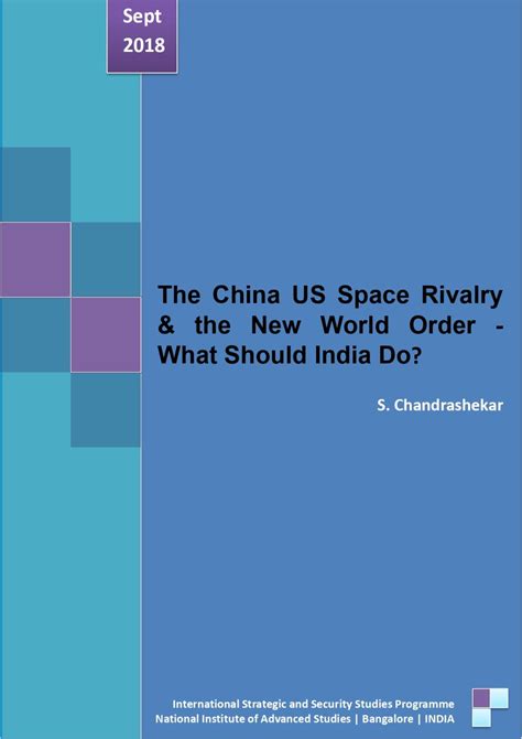 International Strategic and Security Studies | National Institute of ...