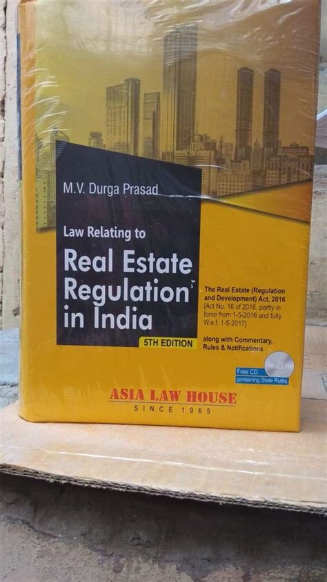 Buy Law relating to Real Estate Regulation in India Book Online at Low ...