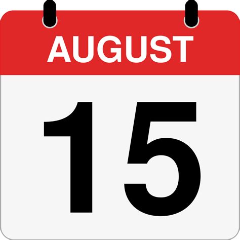 How Many Days Until August 15th? - Inch Calculator