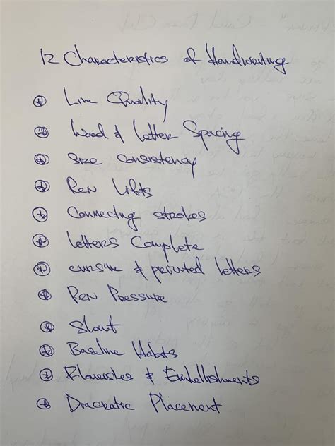 Image result for Handwriting Analysis Examples