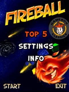 Fireball Java Game 的图像结果
