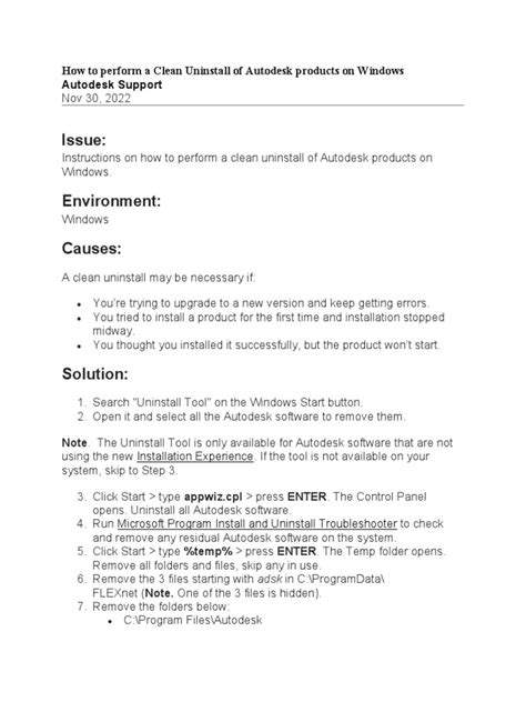 Image result for How to Use Autodesk Uninstall Tool