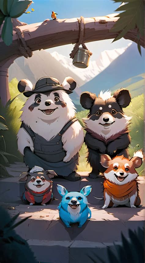 Chat with smiling critters - text or voice, Enjoy AI Chat Free & Safe