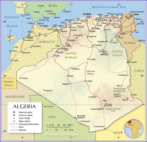 Algeria - a Nations Online Project Country Profile