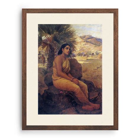 Buy Impending Calamity by Ravi Varma Painting Online at Best Price ...