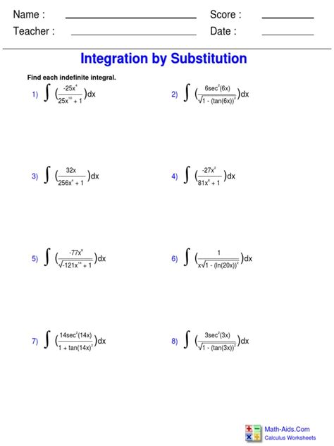 iNTEGRATION BY SUBSTITUTION | PDF | Functions And Mappings | Operator Theory