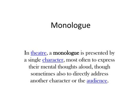 Image result for Character Monologue Examples