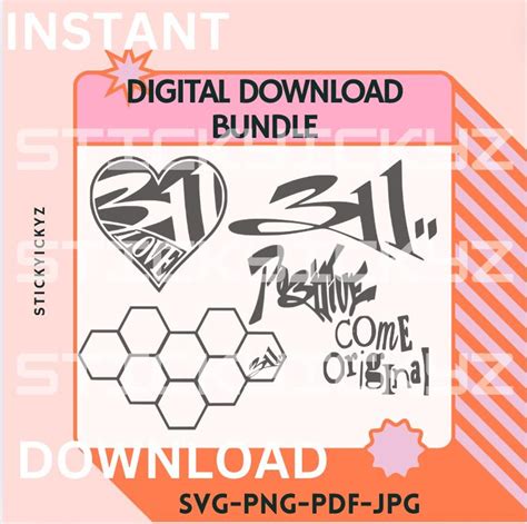 311 Band Logo Bundle, Rock Music SVG PNG JPG (digital Download) - Etsy