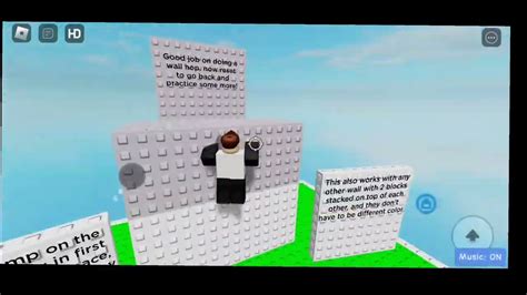 Image result for Roblox Wall Hop Tutorial