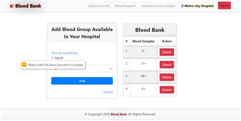 Blood Bank App Using Python with Source Code 的图像结果