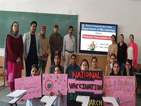 Eternal University | Celebration of National Vaccination Day