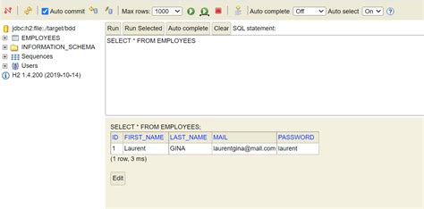Image result for Insert Date in H2 Database Using Spring Boot
