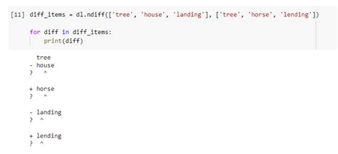 Image result for Python Code to Find a Difference in a List