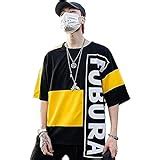 Buy JUGULAR Men's Cotton Printed Round Neck Loose Fit Oversized T-Shirt ...