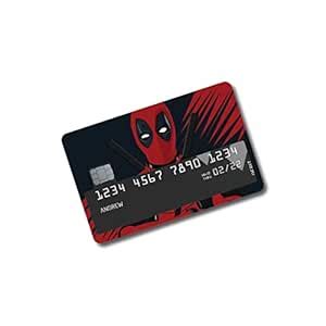 DOTME® Printed Dare Man Design Skin Card Stickers for Debit Cards ...