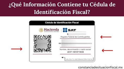 Cédula de Identificación Fiscal: Imprimir y Descargar PDF
