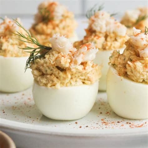 Deviled Eggs With Crab Description at Shirley Pearson blog