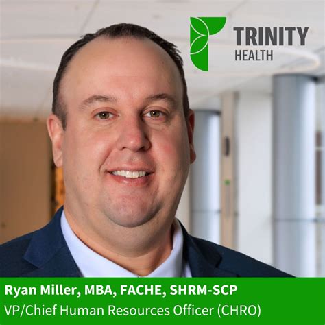 We are excited to announce that Ryan Miller, MBA, FACHE, SHRM-SCP, has ...