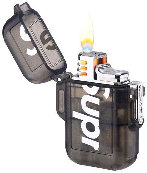 SUPREME WINDMILL ZAG LIGHTER BLACK