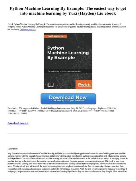 Machine Learning in Python Examples 的图像结果