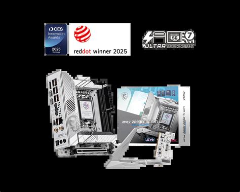 MPG Z890I EDGE TI WIFI | Gaming Motherboards｜Best Motherboard for AI PC｜MSI