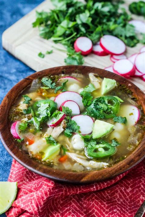 Chicken Pozole Verde (Posole Verde) - Recipe by Blackberry Babe