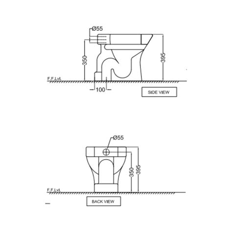 Jaquar Wall Mounted White Closet WC Continental CNS-WHT-551SNPP184LZ ...